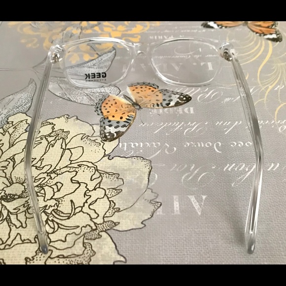 Geek Rad 9 Crystal Ray-Ban style 54-17 145 Hipster - Picture 3 of 5